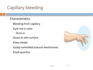 _bleeding_dressing.pptx for first aid students | PPTX