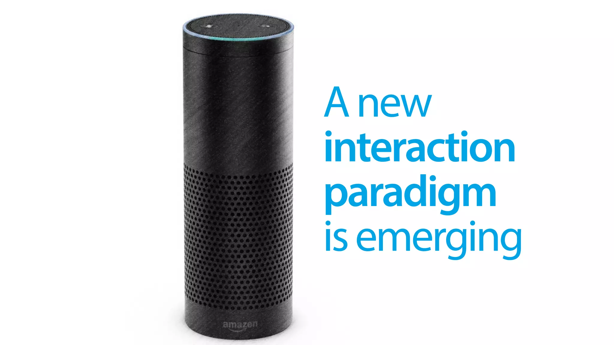 Anew
interaction
paradigm
isemerging
 