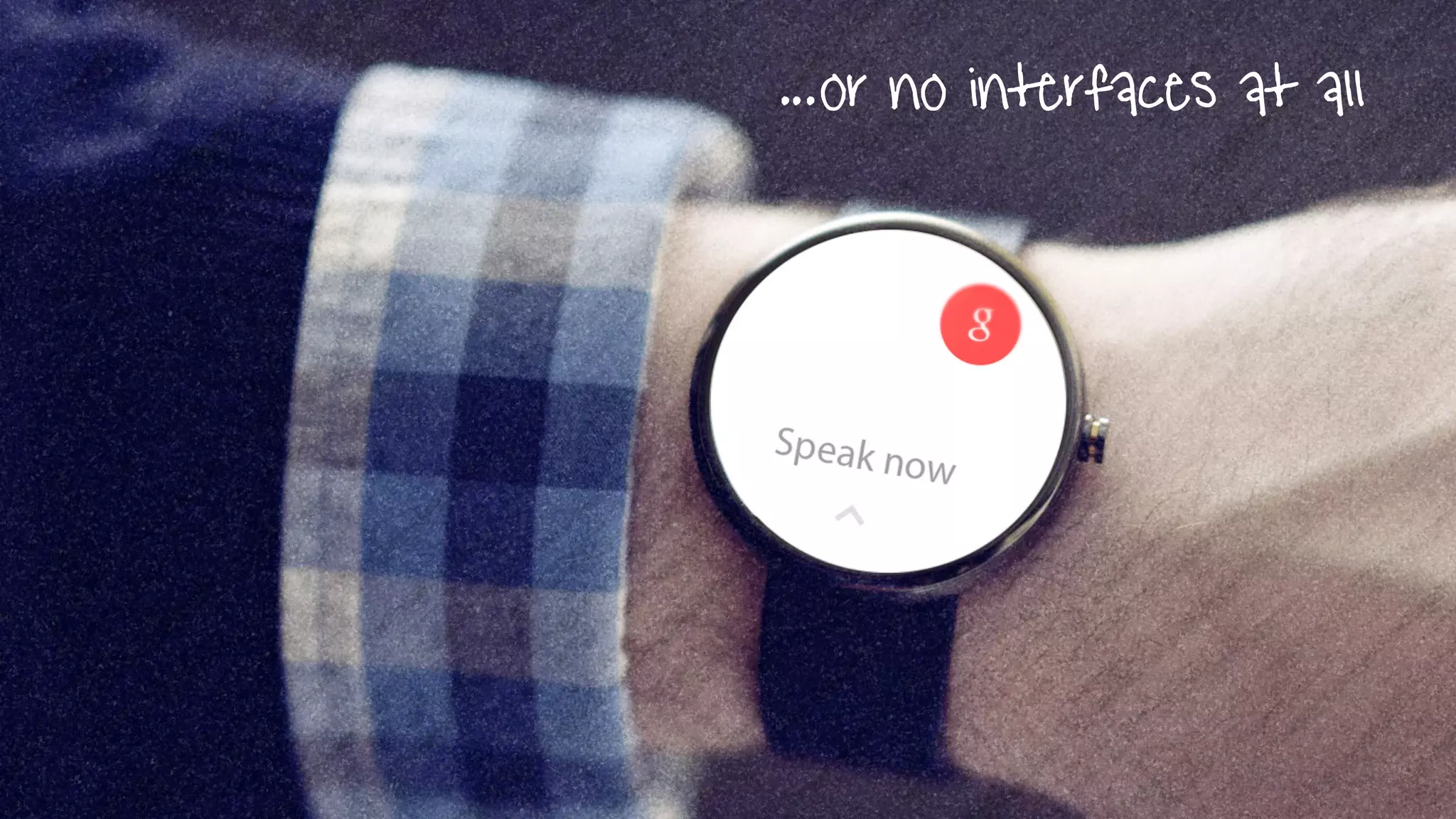 ...or no interfaces at all
 