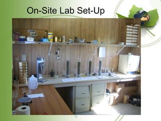On-Site Lab Set-Up
 