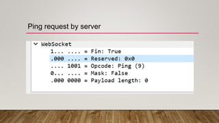 Ping request by server
 