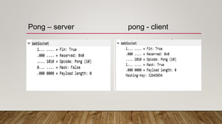 Pong – server pong - client
 