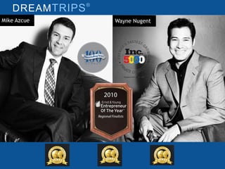 DREAMTRIPS®
Mike Azcue Wayne Nugent
 