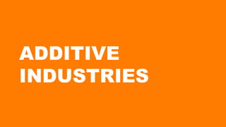 ADDITIVE
INDUSTRIES
 