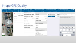 In-app GPS Quality
 