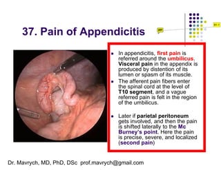 Appendix Pain Point ANATOMY SHELF NOTES PRESENTATION MADE EASY | PDF