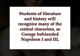 ݺߣshow: The Romances of George Sand