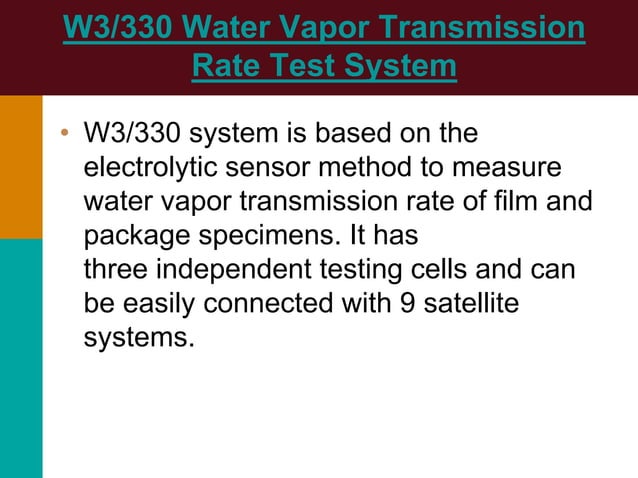 Wvtr and otr | PPTX | Chemistry | Science
