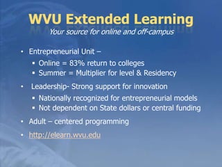Wvu Foundation Public