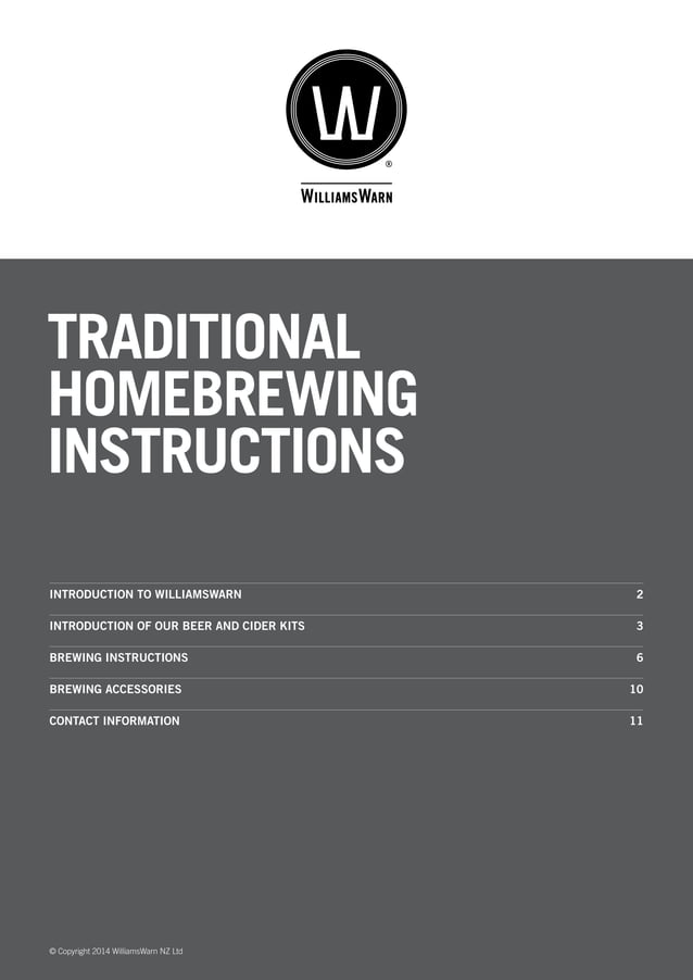 Ww traditionalhomebrewinginstructions PDF