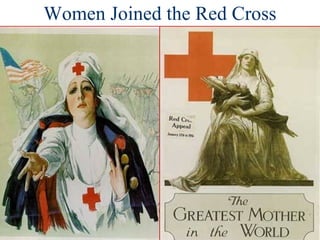 Women Joined the Red Cross 