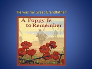 He was my Great Grandfather!
 