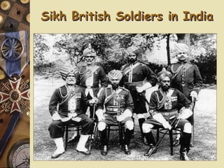 Fighting in Africa
British Sikh
Mountain Gunners
Black Soldiers in the
German Colonies
[German E. Africa]
 