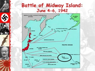 Battle of Midway Island:
June 4-6, 1942
 