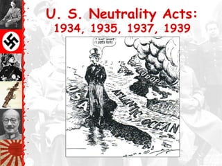 U. S. Neutrality Acts:
1934, 1935, 1937, 1939
 