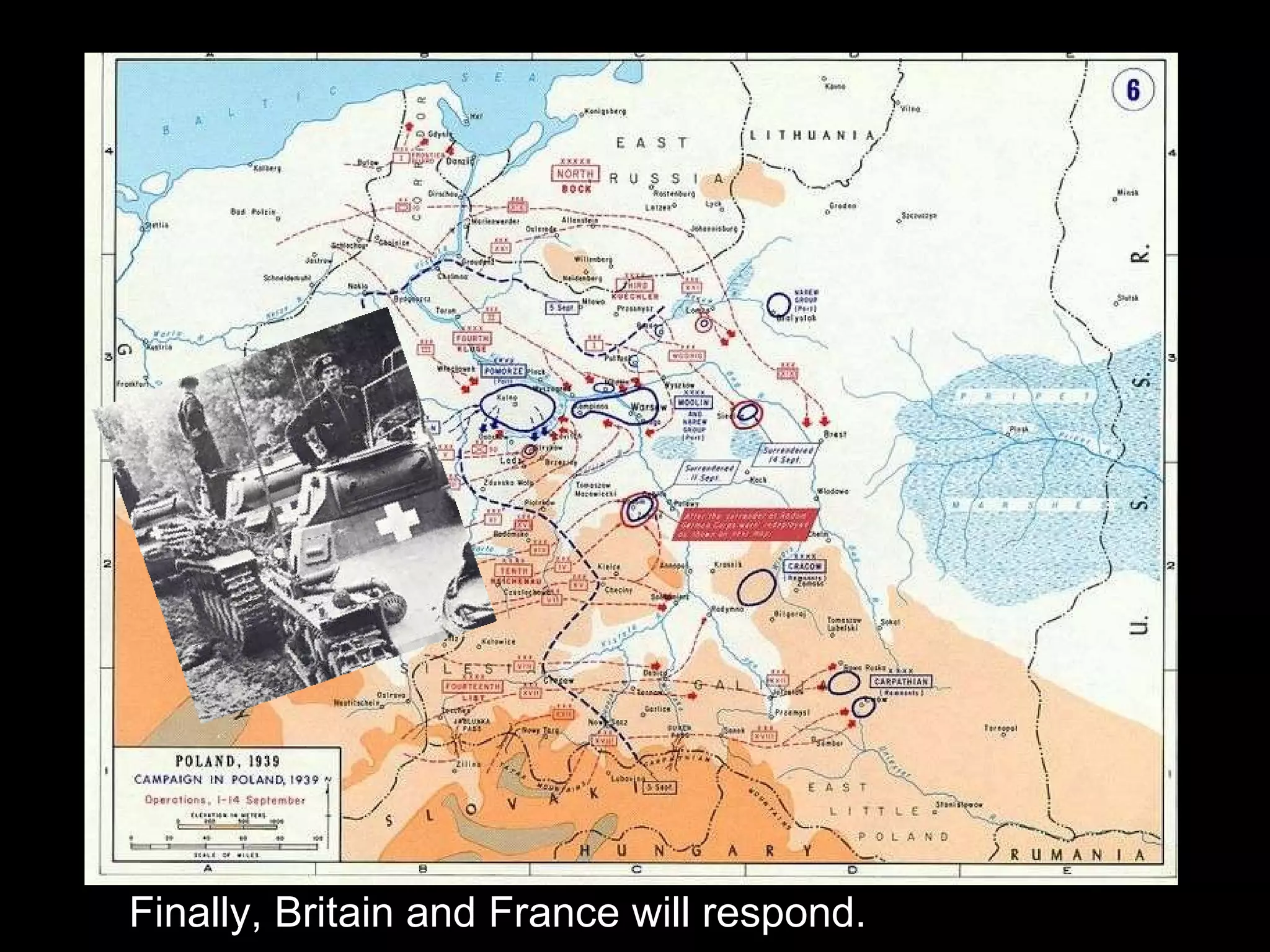 Finally, Britain and France will respond.