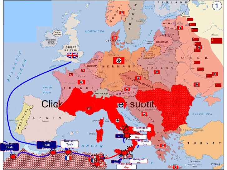 WW2 ETO Interactive Map