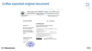 29
Coffee exported original document
 