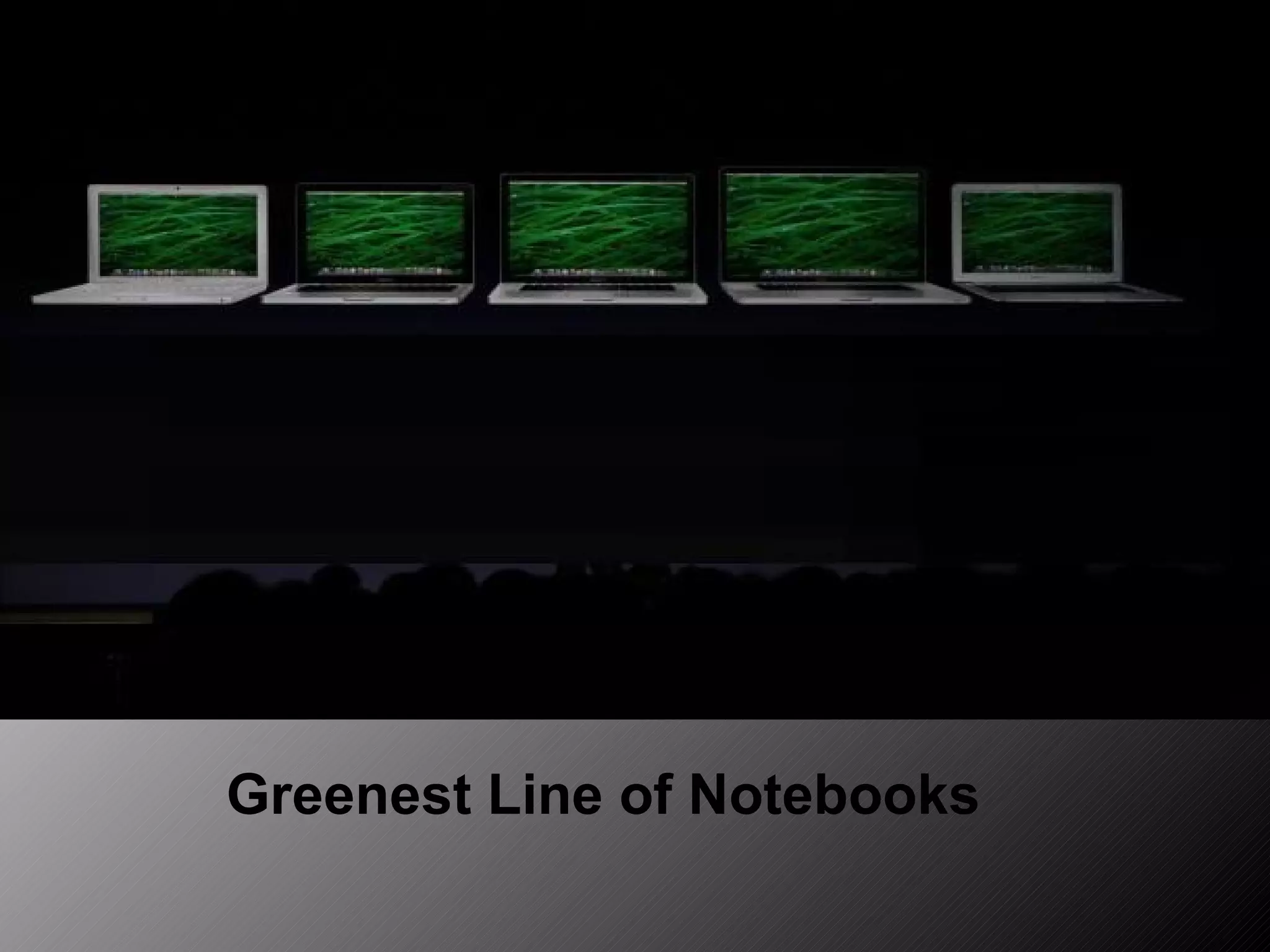 Greenest Line of Notebooks 