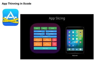 App Thinning in Xcode
 