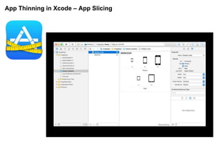 App Thinning in Xcode – App Slicing
 