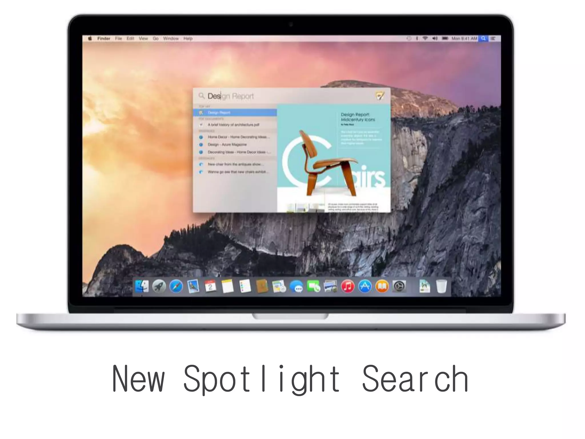 New Spotlight Search