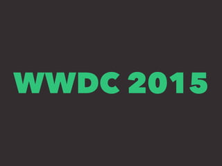 WWDC 2015
 