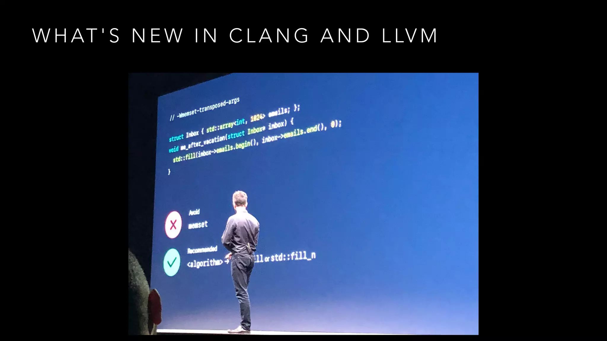 W H AT ' S N E W I N C L A N G A N D L LV M
 