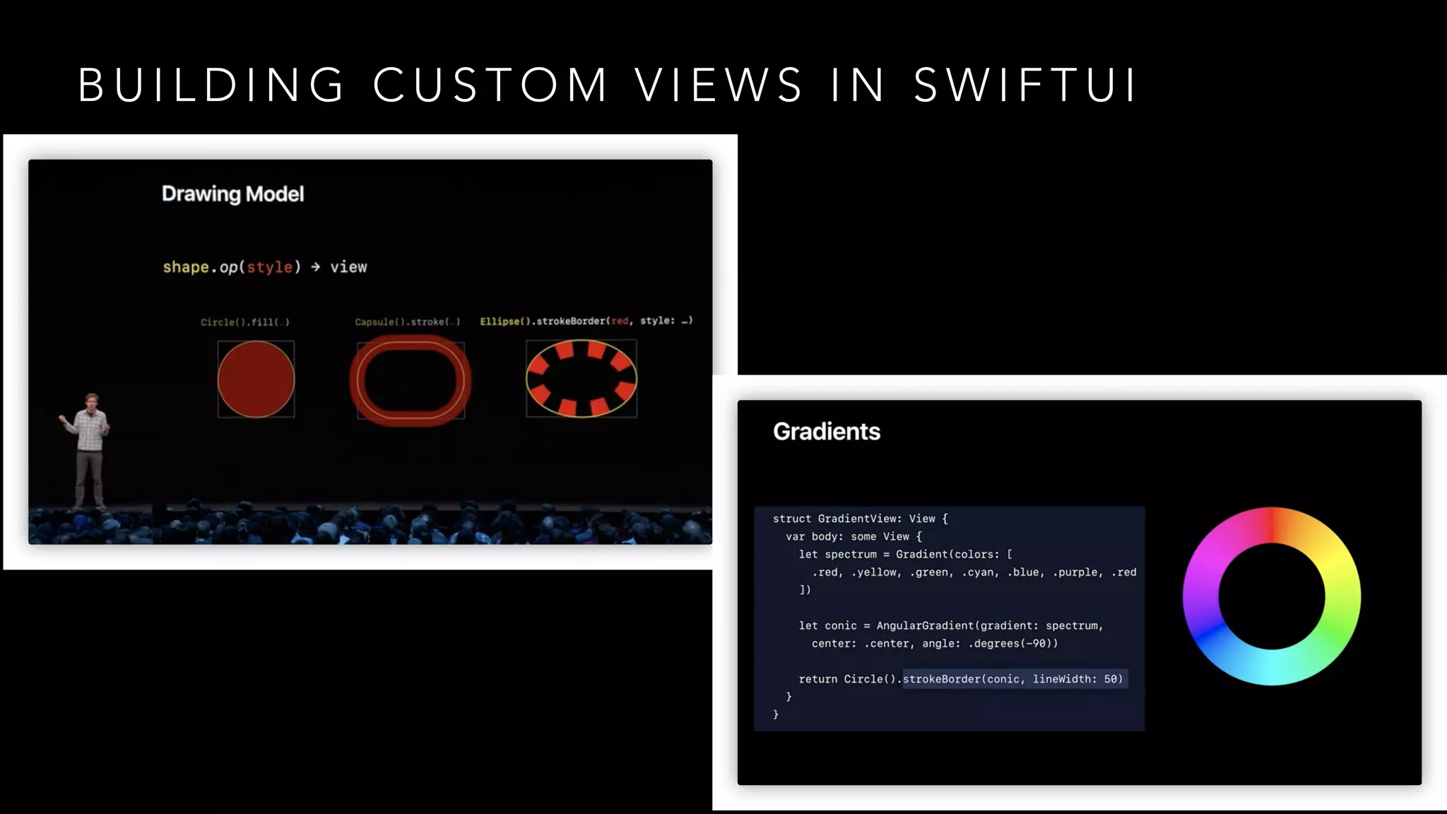 B U I L D I N G C U S T O M V I E W S I N S W I F T U I
 