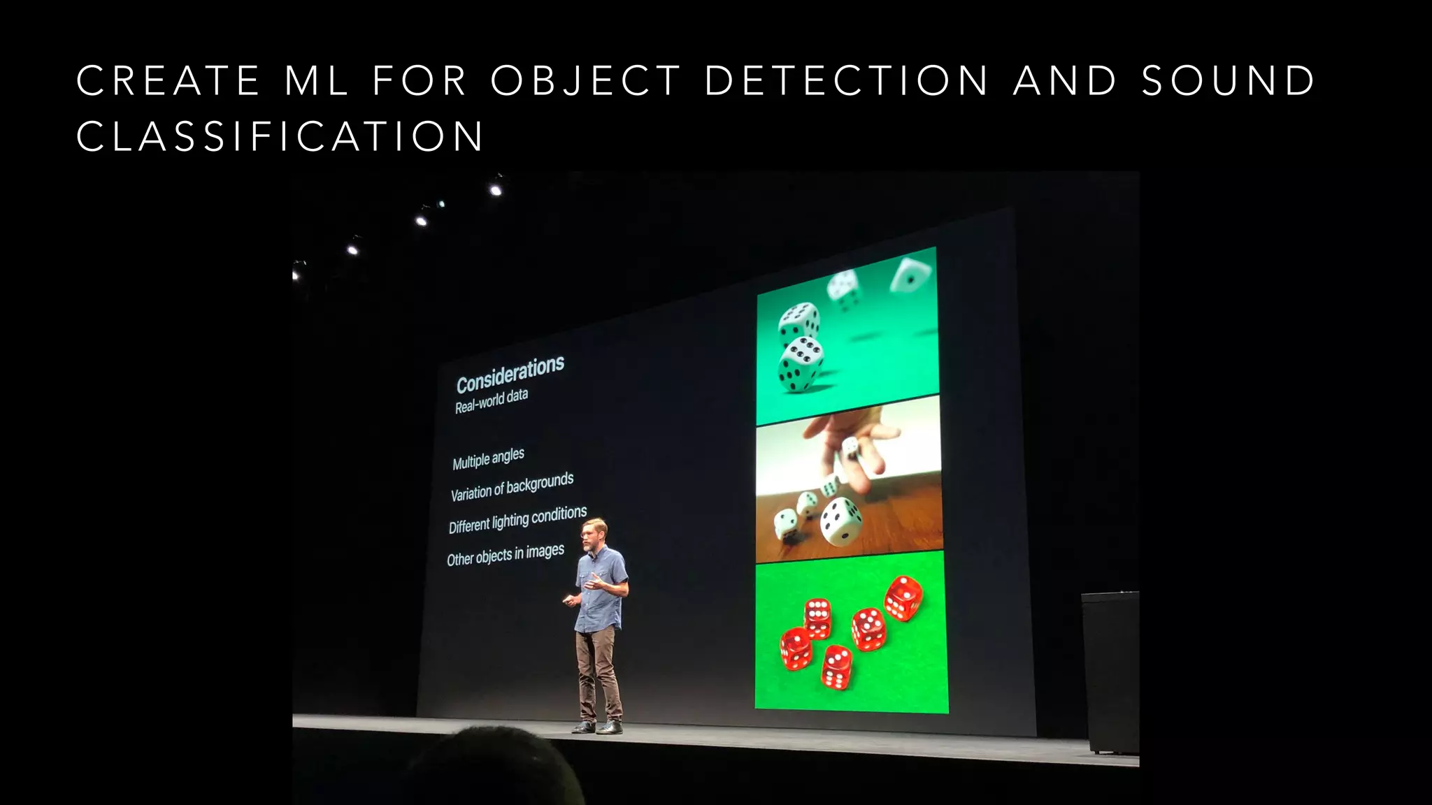 C R E AT E M L F O R O B J E C T D E T E C T I O N A N D S O U N D
C L A S S I F I C AT I O N
 