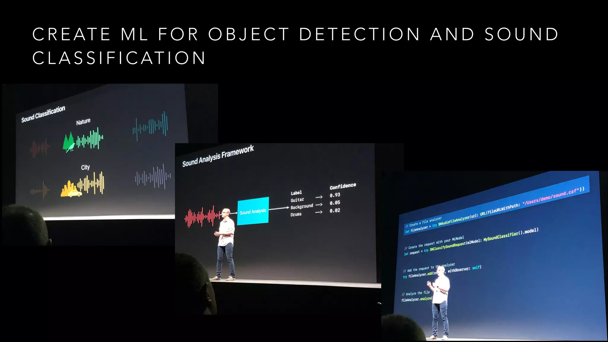 C R E AT E M L F O R O B J E C T D E T E C T I O N A N D S O U N D
C L A S S I F I C AT I O N
 