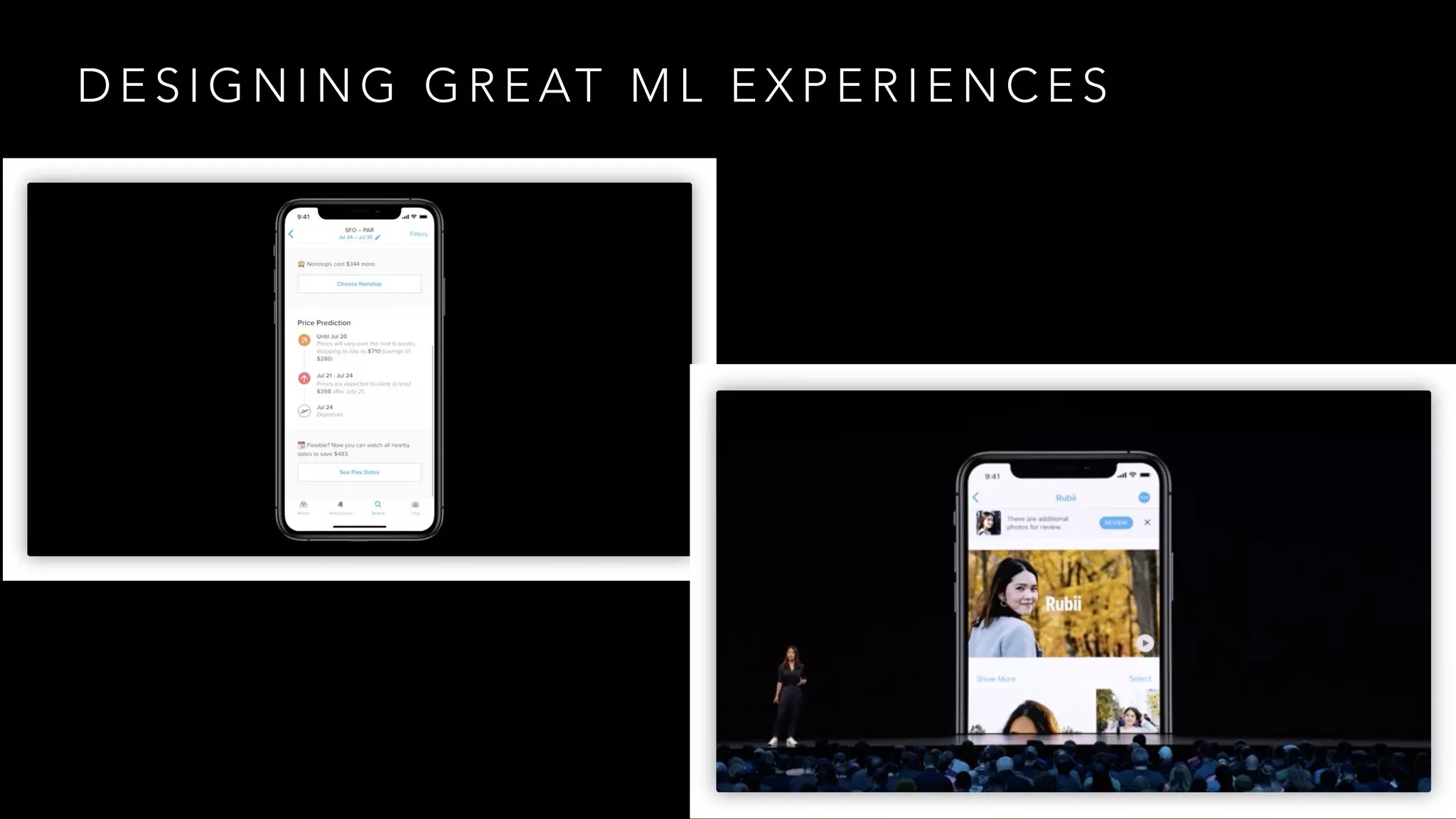 D E S I G N I N G G R E AT M L E X P E R I E N C E S
 