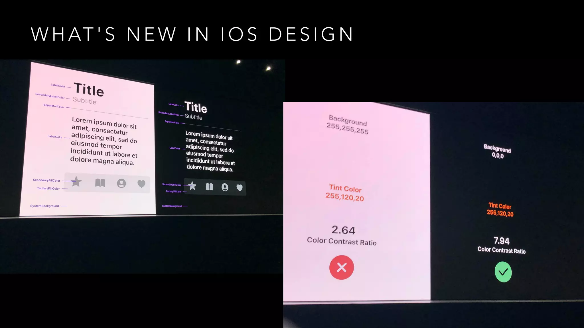 W H AT ' S N E W I N I O S D E S I G N
 