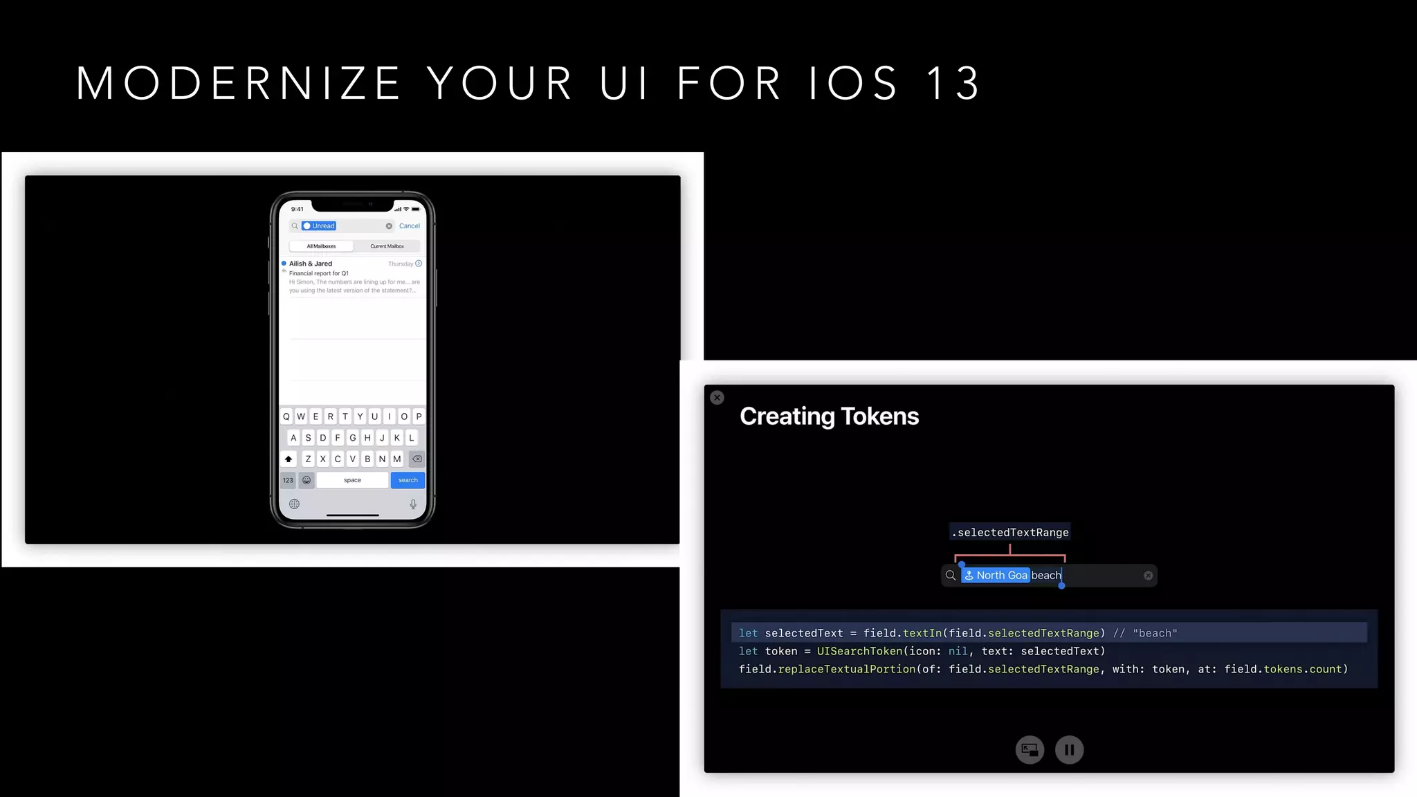 M O D E R N I Z E Y O U R U I F O R I O S 1 3
 