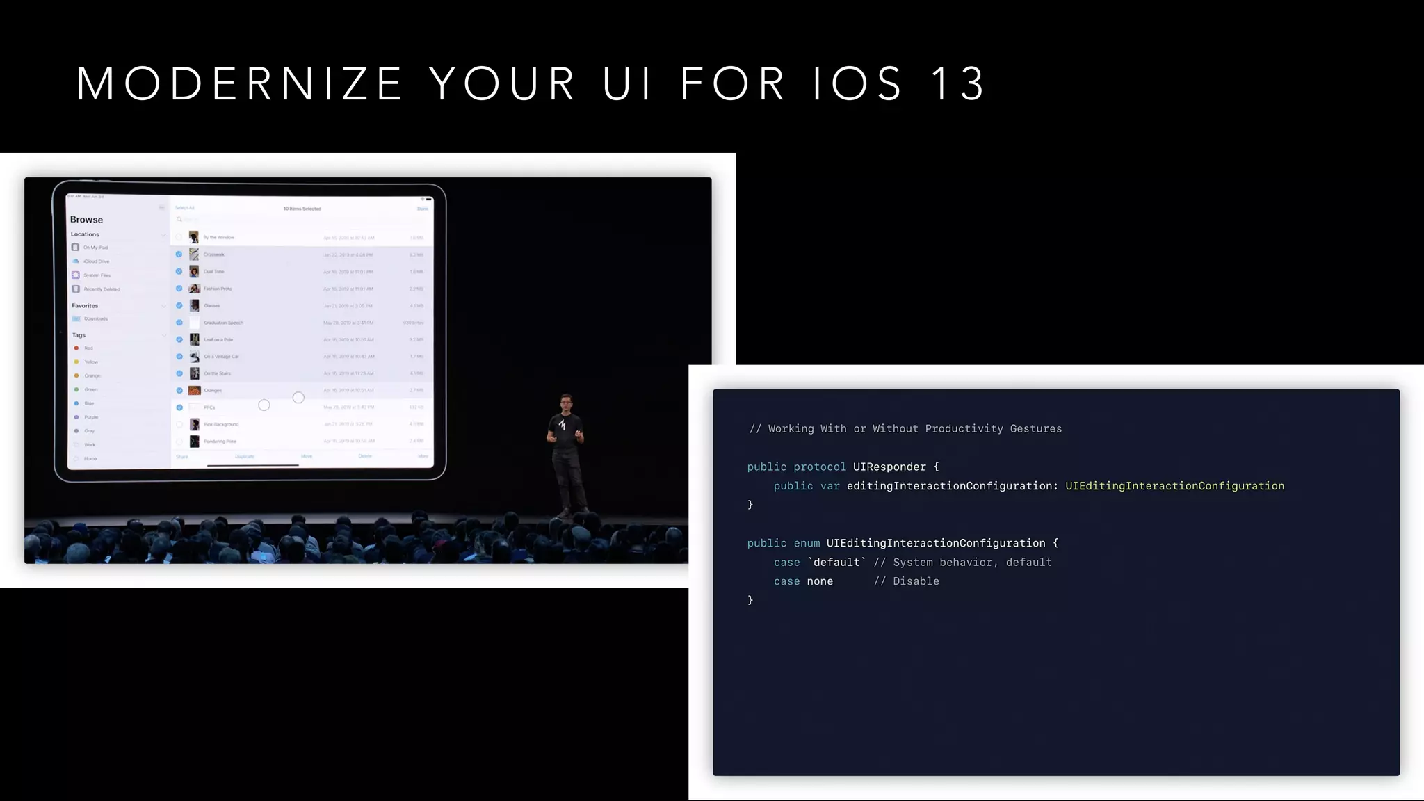 M O D E R N I Z E Y O U R U I F O R I O S 1 3
 