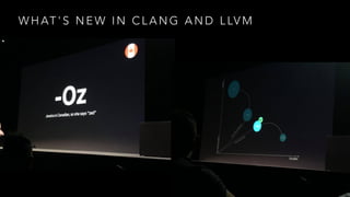 W H AT ' S N E W I N C L A N G A N D L LV M
 