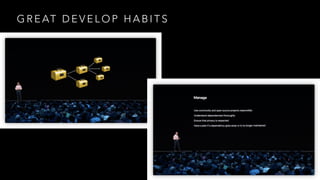 G R E AT D E V E L O P H A B I T S
 