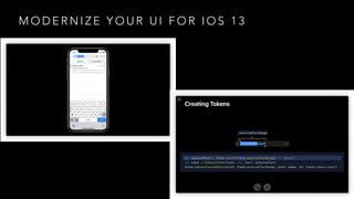 M O D E R N I Z E Y O U R U I F O R I O S 1 3
 