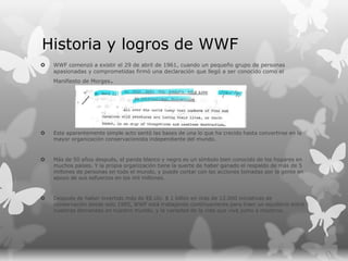 Wwf Inicios WWF | PPTX