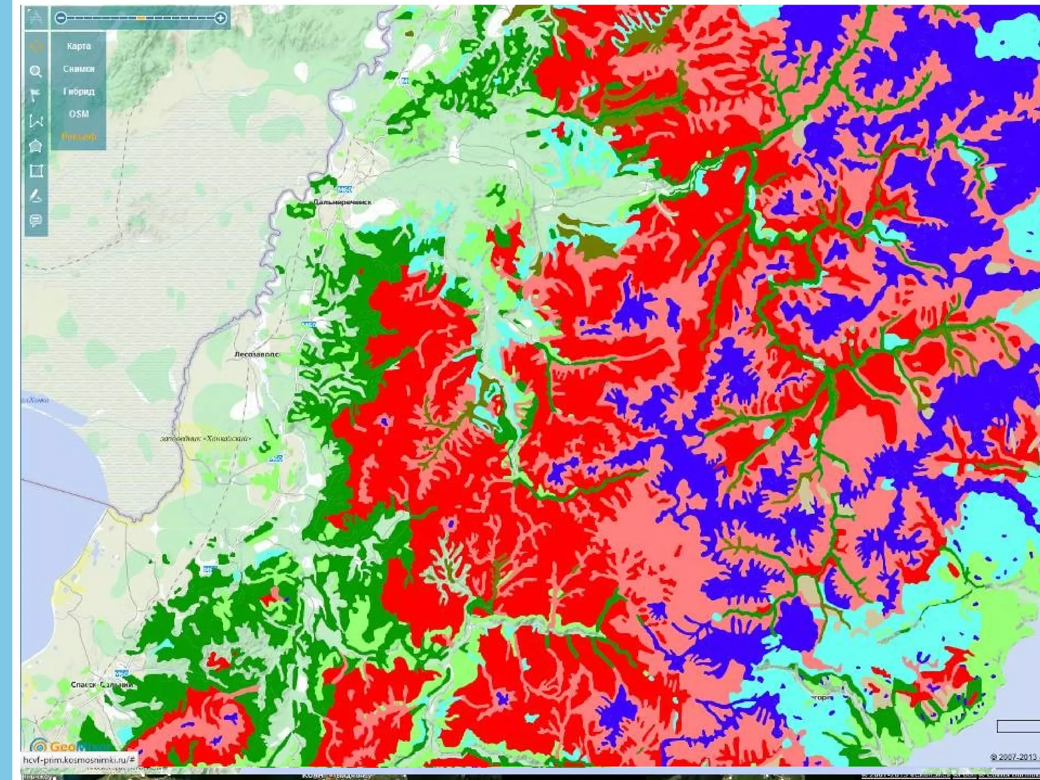Карты растительности юга Дальнего ввооссттооккаа ууссттааррееллии ннаа 5500 
ллеетт.. 
ЛЛеессооууссттррооииттееллььнныыее ммааттееррииааллыы –– ннаа 2200 ллеетт.. 
September 
28, 2013 - 3 
 