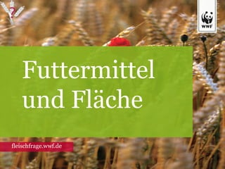 Futtermittel und Fläche fleischfrage.wwf.de 