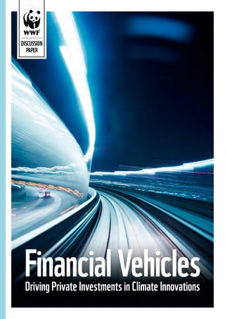 FinancialVehiclesDriving Private Investments in Climate Innovations
DISCUSSION
PAPER
 