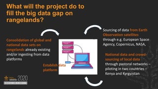 Big data in resilience-building of rangeland communities.