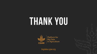 Big data in resilience-building of rangeland communities.