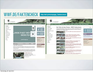 Donnerstag, 26. April 2012
 