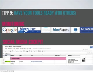 Donnerstag, 26. April 2012
 