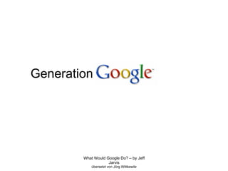 Generation 