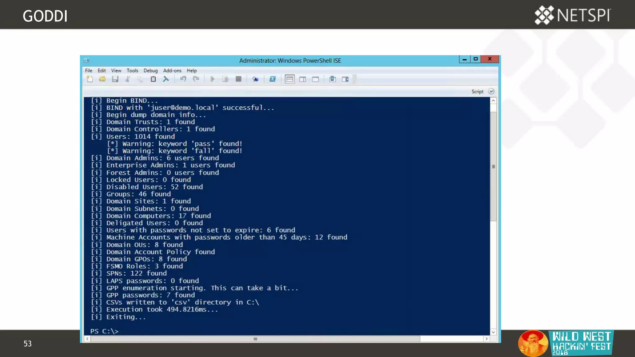 53 Confidential & Proprietary
GODDI
 