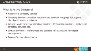 WWHF 2018 - Using PowerUpSQL and goddi for Active Directory Information ...