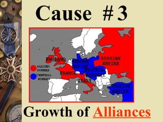 Cause  # 3 Growth of  Alliances 